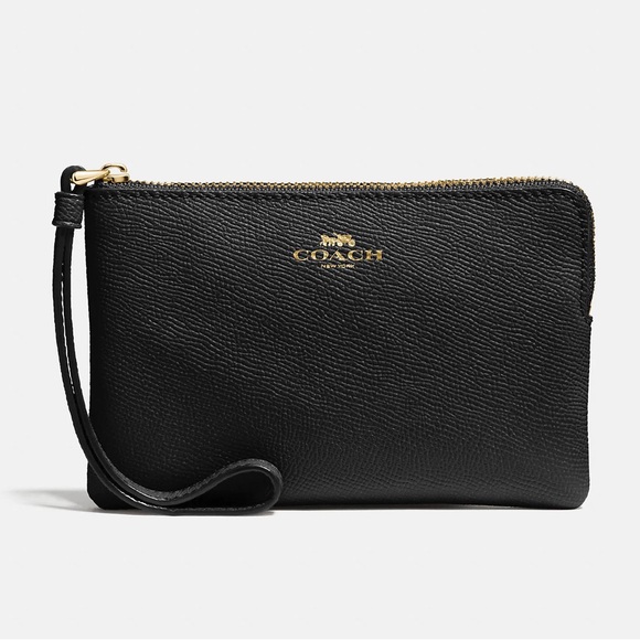 Coach Handbags - Coach Corner Zip Wristlet